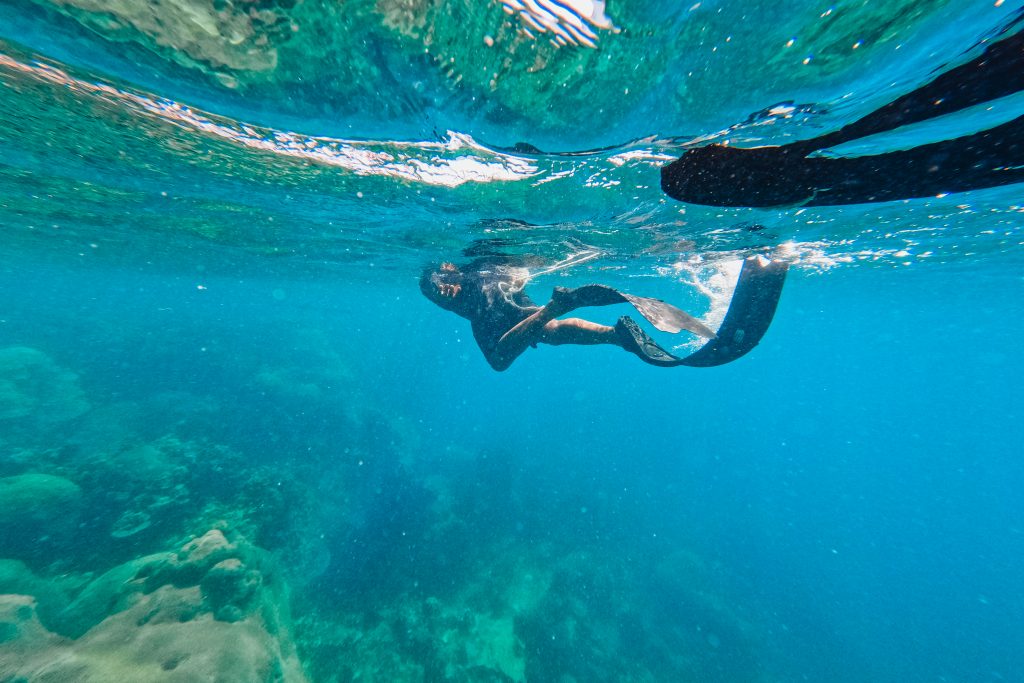 snorkling