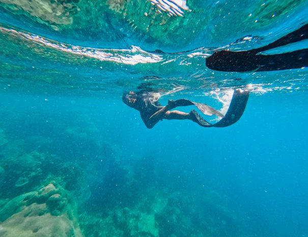 snorkling