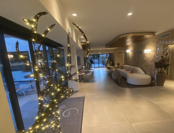 Noel 2025 cerf dans lobby